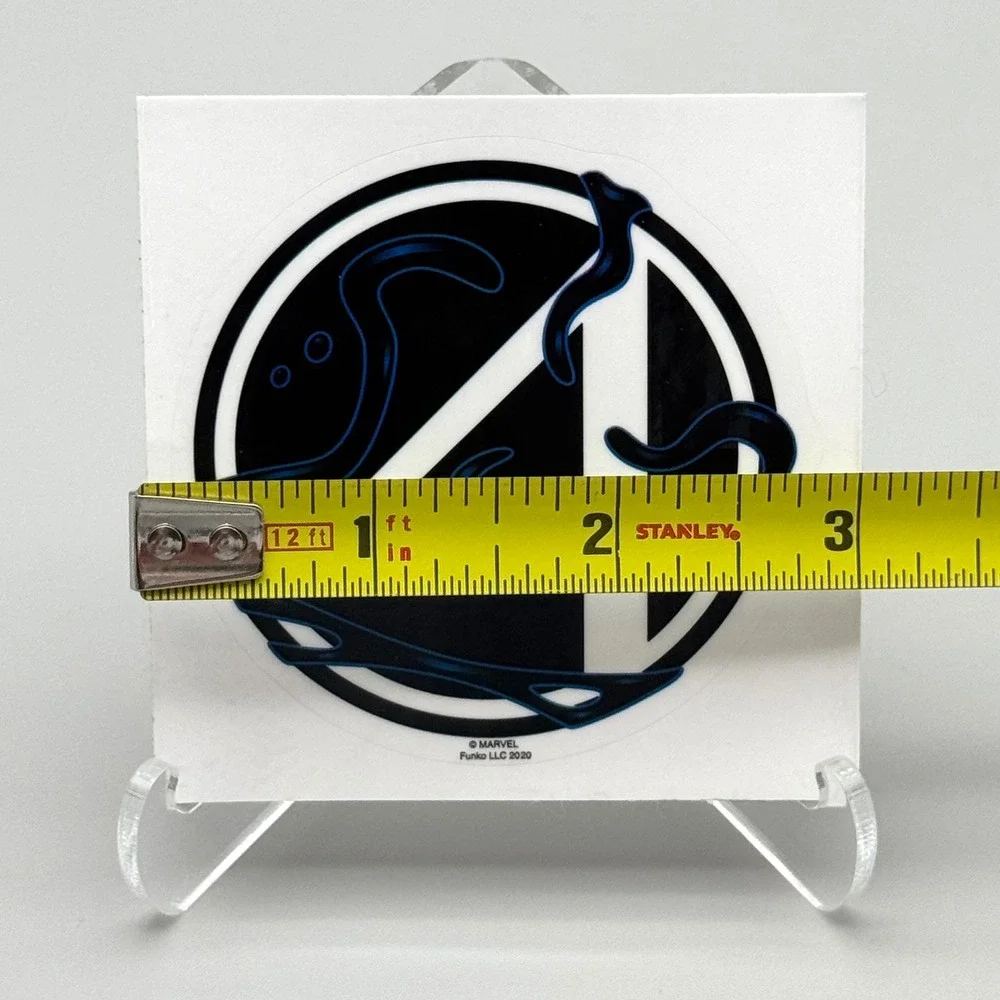 Funko Marvel Venomized Fantastic Four Logo Sticker Decal 3" - Picture 4 of 4